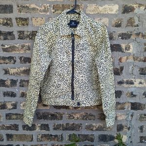 90s Yellow Moto Jacket